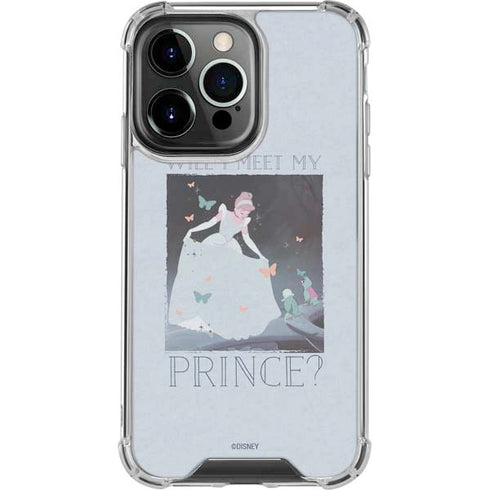Disney Cinderella Will I Meet My Prince iPhone 14 Pro Clear Case
